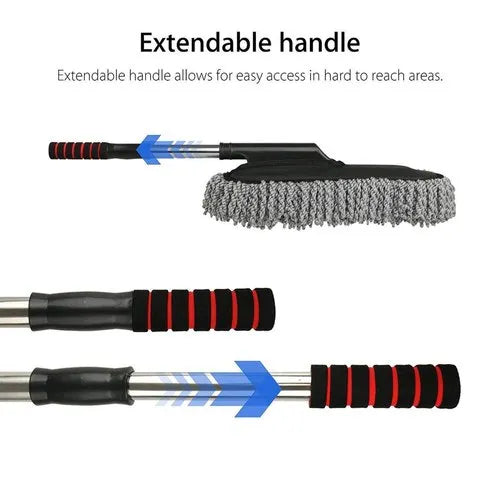 Extendable Microfiber Cleaning Brush and Get Microfiber Roll Worth Rs.599/FREE